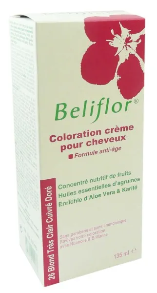 BELIFLOR COLORATION CREME BLOND TRES CLAIR N°26