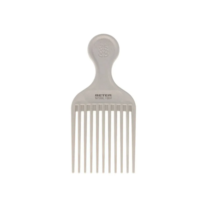 Beter peigne afro en fibres naturelles