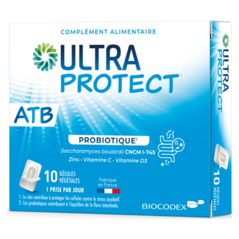 Biocodex Ultra-Protect ATB Probiotique 10 gélules