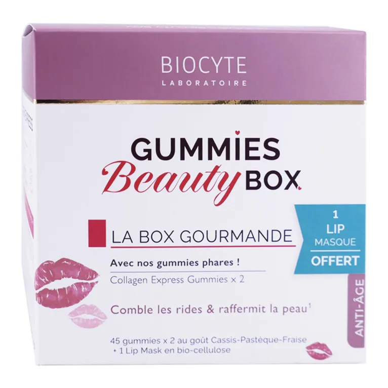 BIOCYTE GUMMIES BEAUTY BOX GOURMANDE ANTI AGE