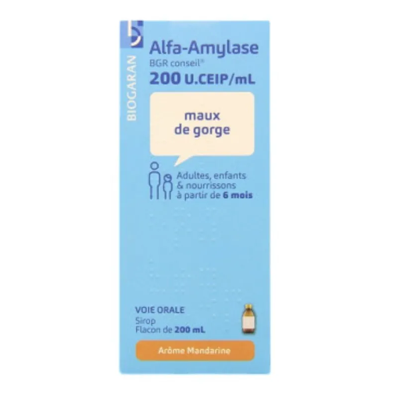 Biogaran Alfa-Amylase 200 U.CEIP/ml 200ml
