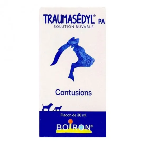 Boiron traumasédyl PA solution buvable chiens et chats 30ml