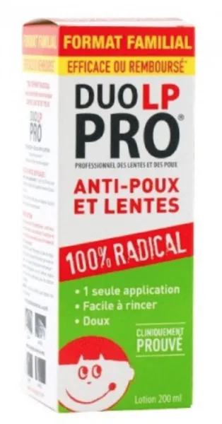 DUO LP PRO ANTI-POUX LENTES 200 ML LOTION