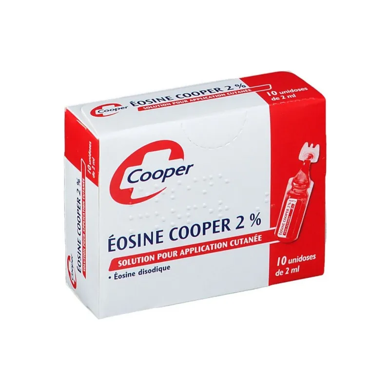 Cooper Eosine 2% 10 unidoses de 2ml