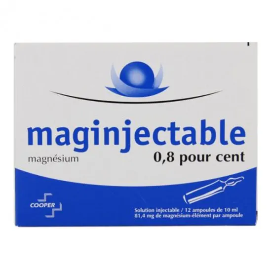 Cooper Maginjectable 0,8% 10 ampoules