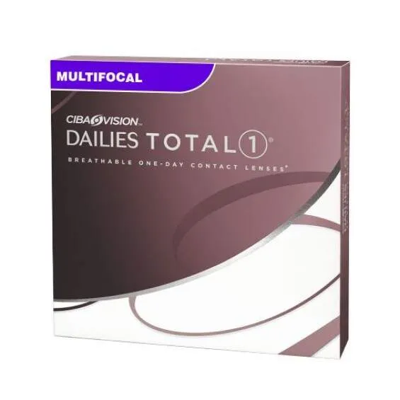 Dailies Total 1 Multifocal LOW Lentilles journalières - Boîte de 90 lentilles