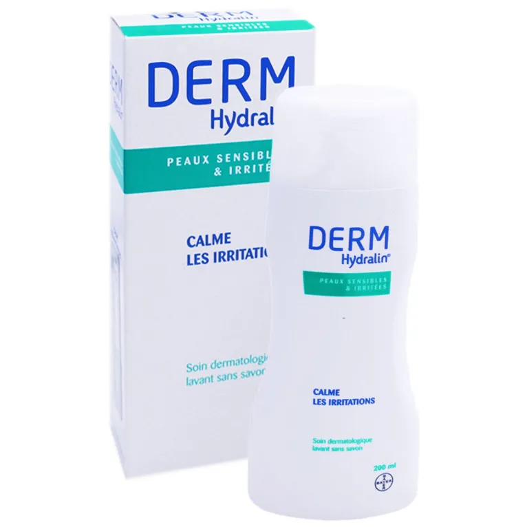 DERM HYDRALIN SOIN PEAUX SENSIBLES ET IRRITEES 200 ML