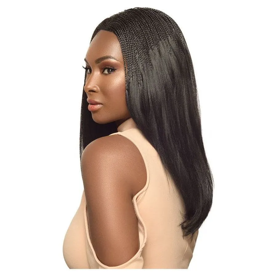 WIG Jamaica Collection P Fine Braided Lace Front Hair Synthetic Hair Wig