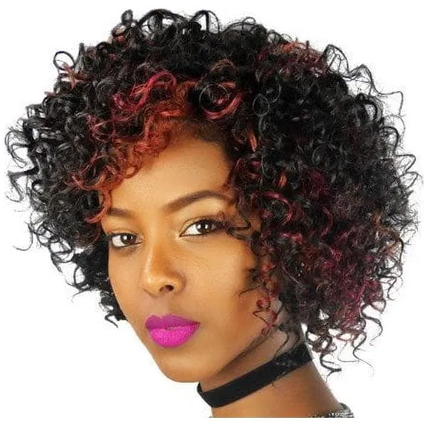 WIG Jamaica Collection Ranee PAL1B/M.Purple#