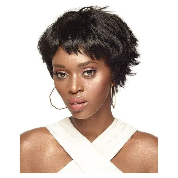 Wig Yoyo Synthetic Hair Wig Color: 1