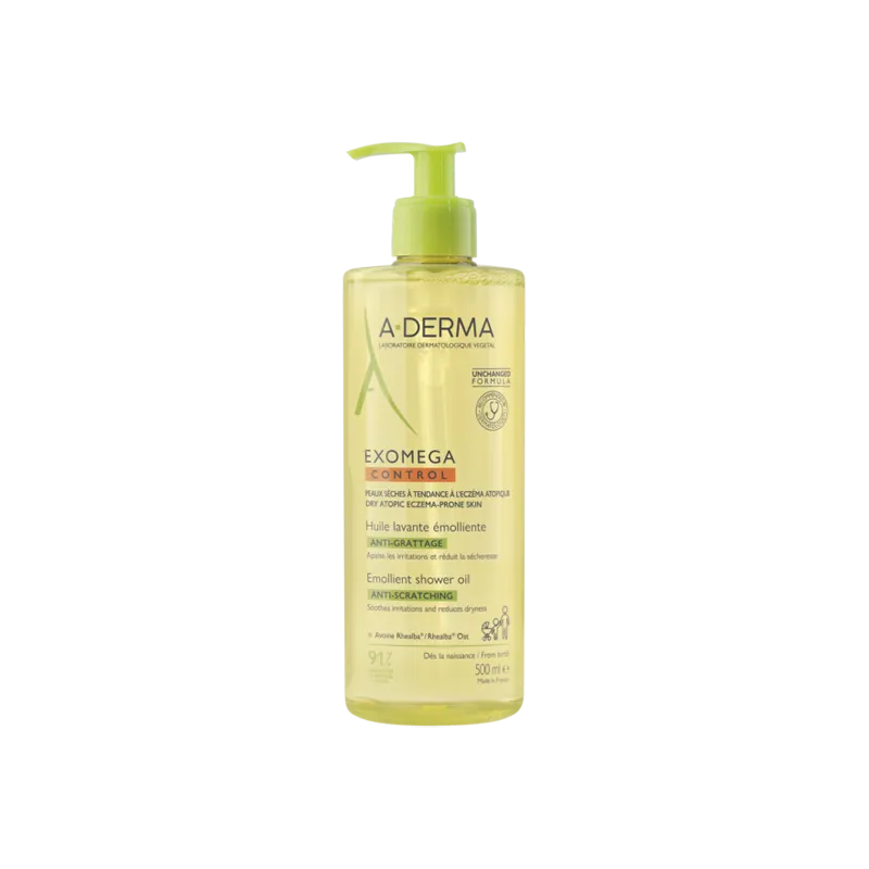 A-Derma Exomega Control huile lavante émolliente 500ml