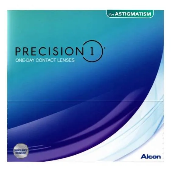 Precision 1 pour Astigmatisme Lentilles Journalières En Boite de 90 Lentilles