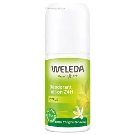 Weleda Citrus Deodorant Roll-on 24H 50ml Unisexe
