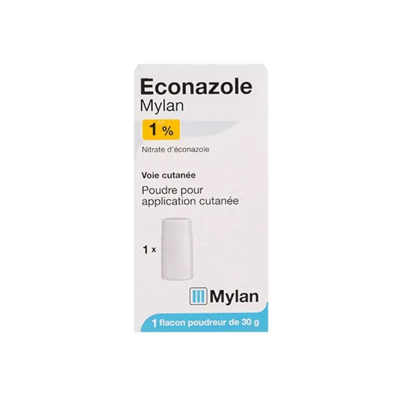 Econazole Mylan 1% poudre 30gr