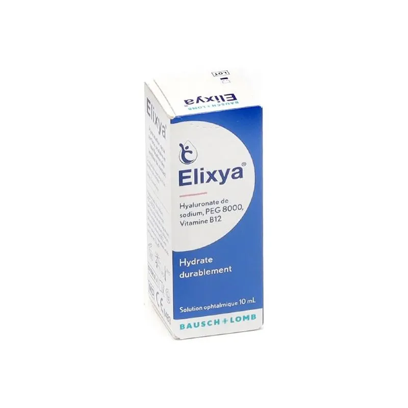 Elixya solution ophtalmique 10ml