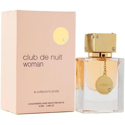 Armaf Club De Nuit Oil Bergamot Rose Orange Musk and Vanilla Oil e Eau de Parfum pour femme