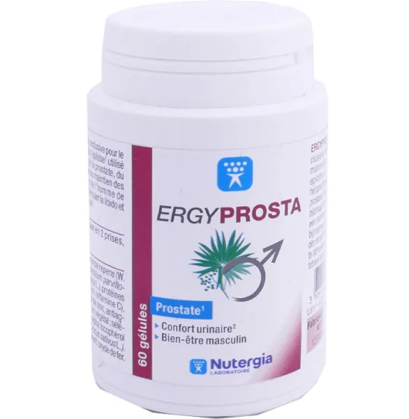 NUTERGIA ERGYPROSTA PROSTATE 60 GÉLULES
