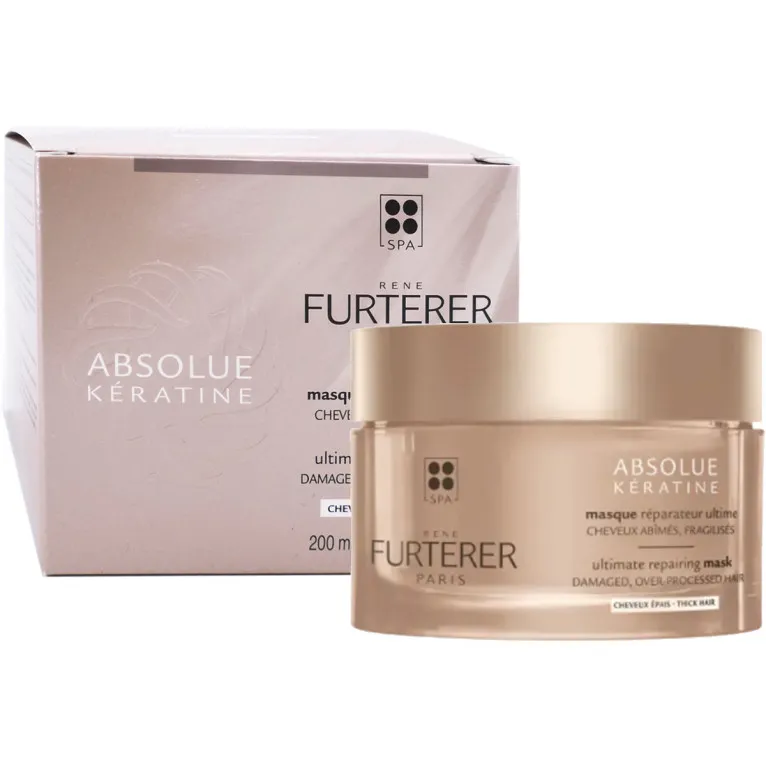 FURTERER ABSOLUE KERATINE MASQUE REPARATEUR 200 ML CHEVEUX EPAIS