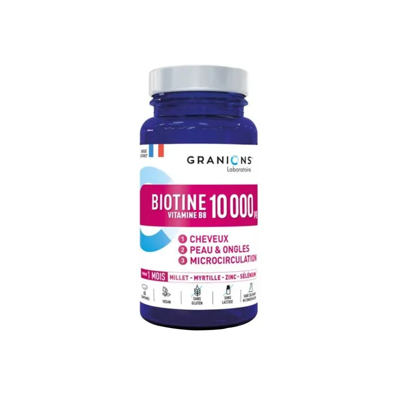 Granions Biotine 10 000 µg 60 comprimés