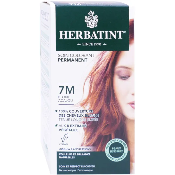 HERBATINT SOIN COLORANT 47M BLOND ACAJOU 150ML
