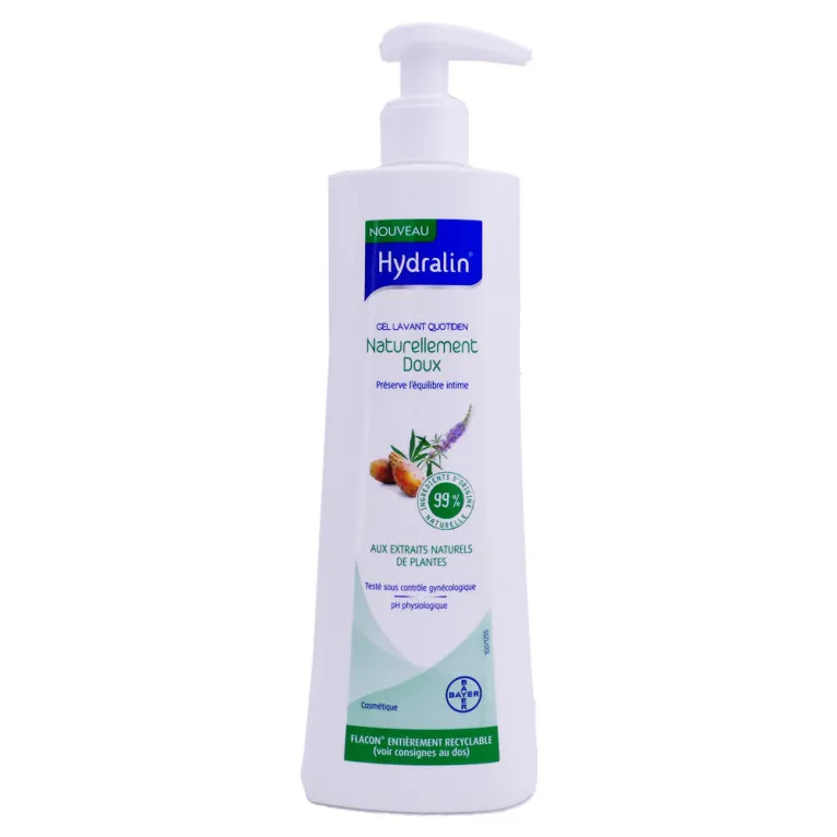 HYDRALIN GEL LAVANT QUOTIDIEN NATURELLEMENT DOUX 400ML