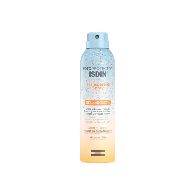 Isdin Fotoprotector Transparent Spray Wet Skin SPF30 - 250ml