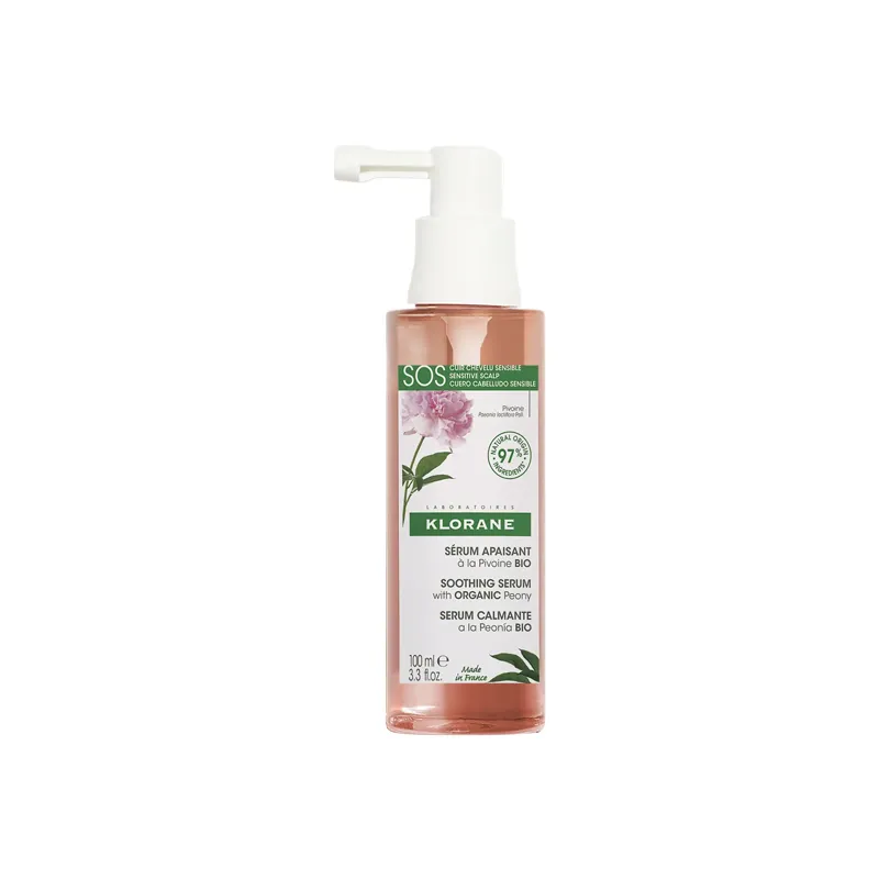 Klorane SOS sérum apaisant à la pivoine bio 100ml