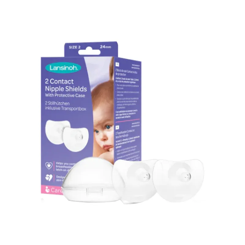 Lansinoh Bouts de sein contact 2 boites T2 - 24mm