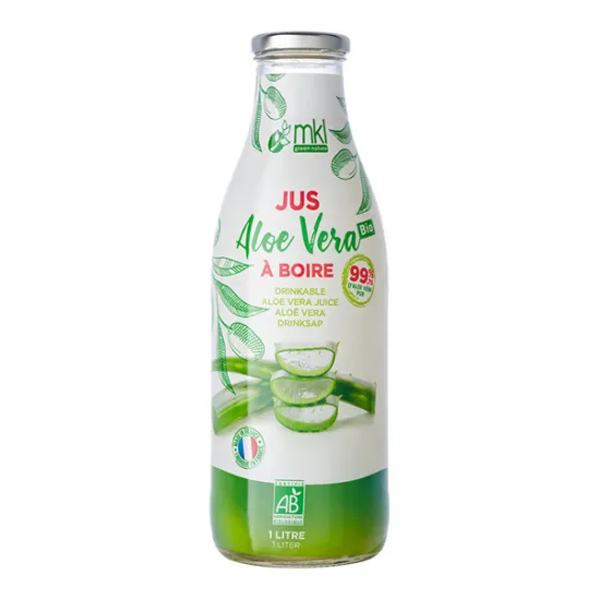 MKL Green Nature jus aloé vera bio à boire 1L