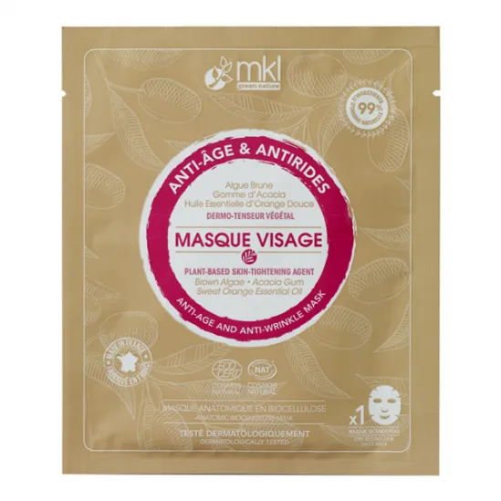 MKL Green Nature masque visage anti-âge & antirides