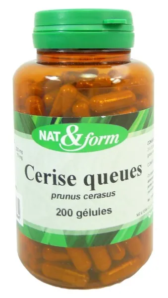 NAT & FORM QUEUES DE CERISE 200 GELULES