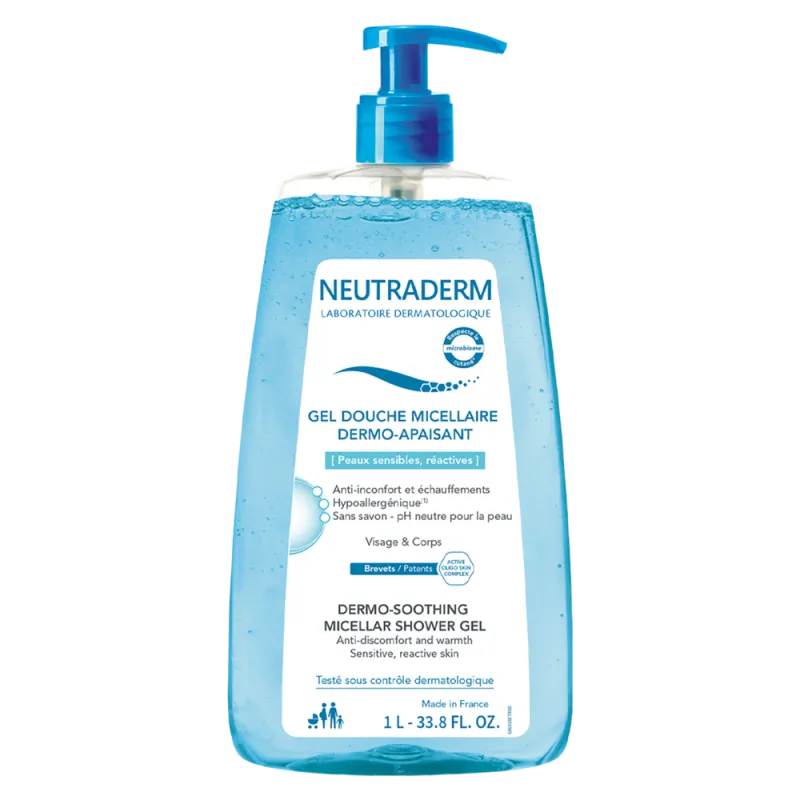 Neutraderm Gel douche micellaire dermo-apaisant 200ml