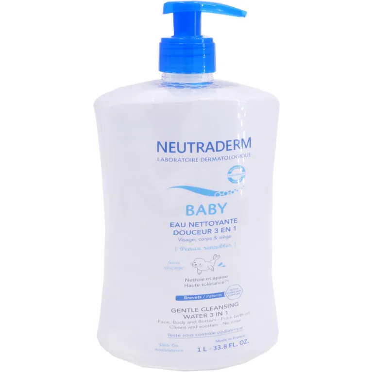 NEUTRADERM BABY EAU NETTOYANTE 1L