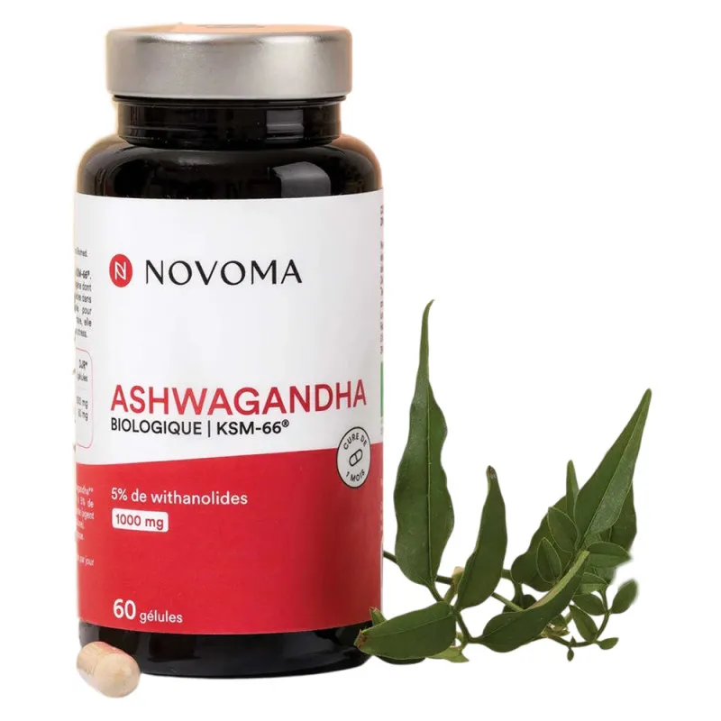 Novoma Ashwagandha bio 60 gélules