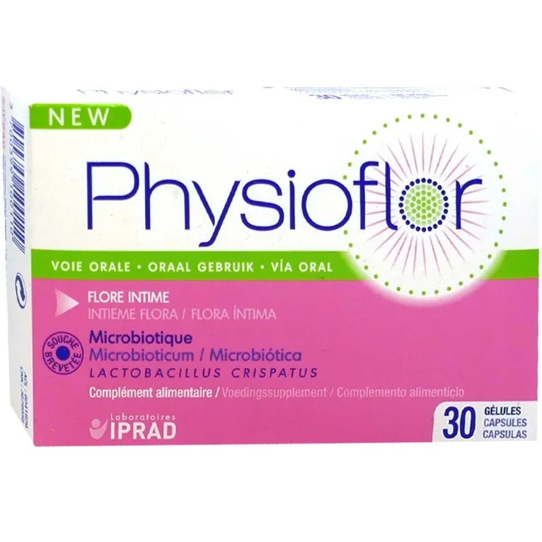 PHYSIOFLOR FLORE INTIME MICROBIOTIQUE 30 GELULES