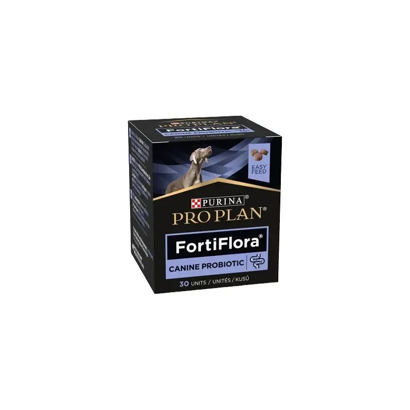 Purina FortiFlora Chien 30 Bouchées – Probiotique Digestif – 45g