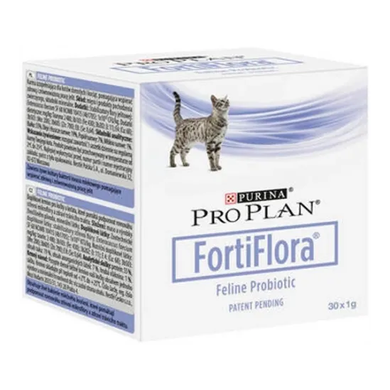 Purina Pro Plan FortiFlora Chat – Probiotique Digestif – 30 Sachets 1g