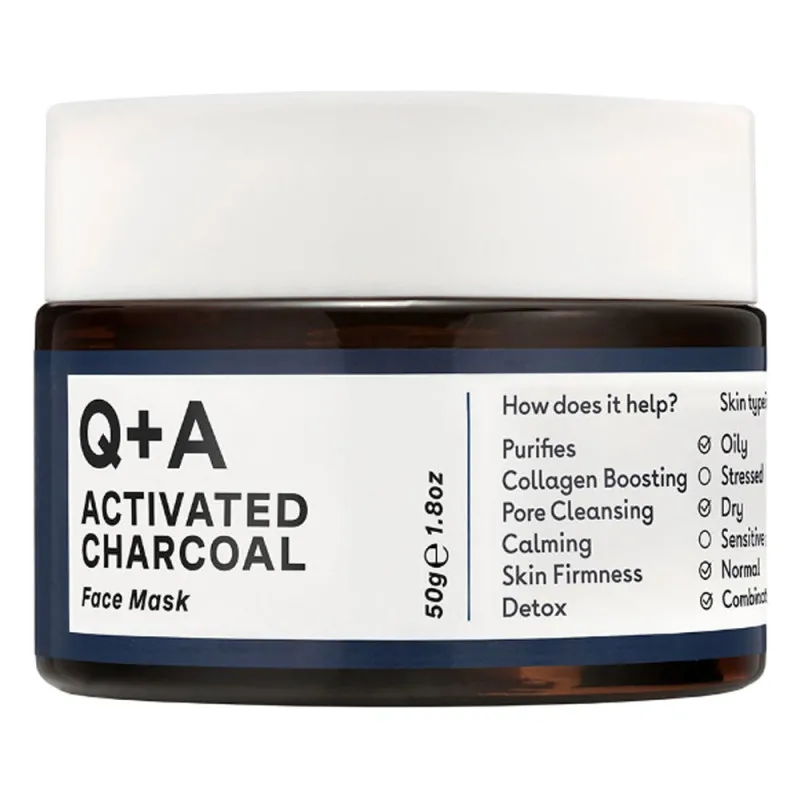 Q+A Activated Charcoal Masque facial 50gr