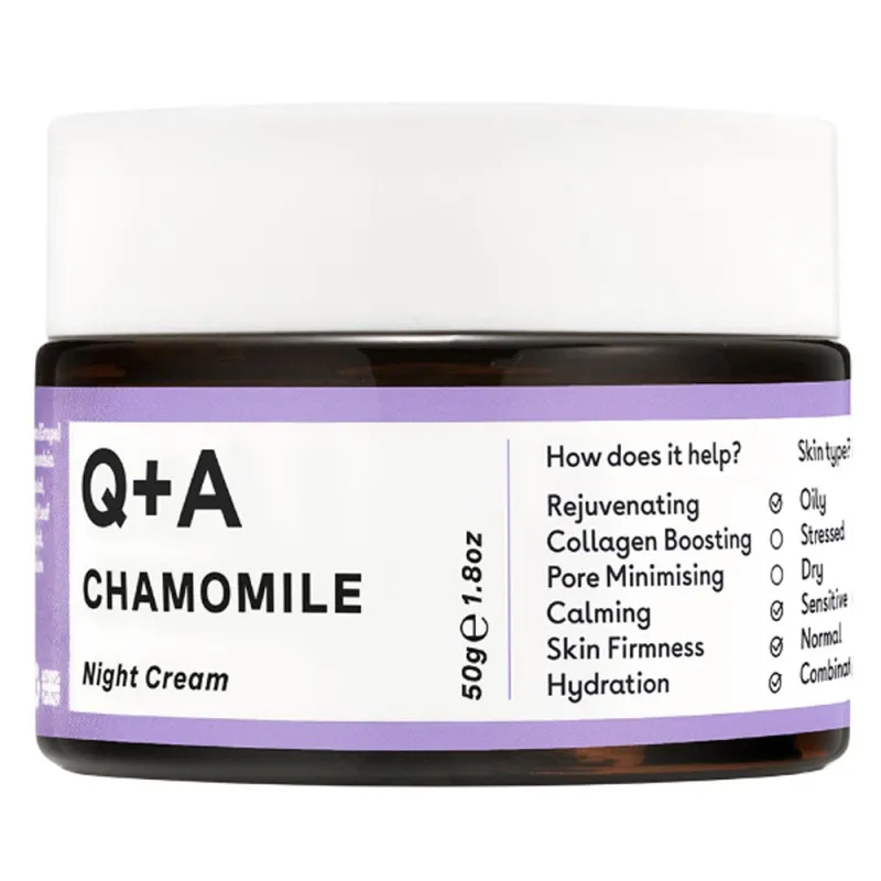 Q+A Chamomile Crème de nuit 50gr