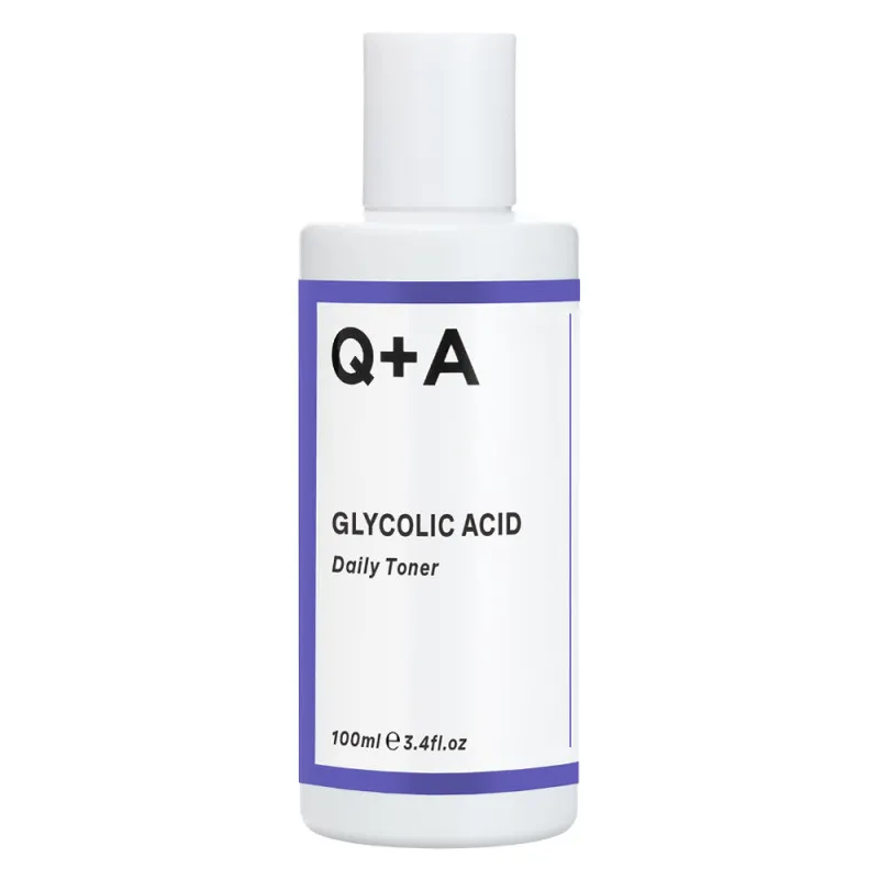 Q+A Glycolic Acid Lotion tonique quotidien 100ml