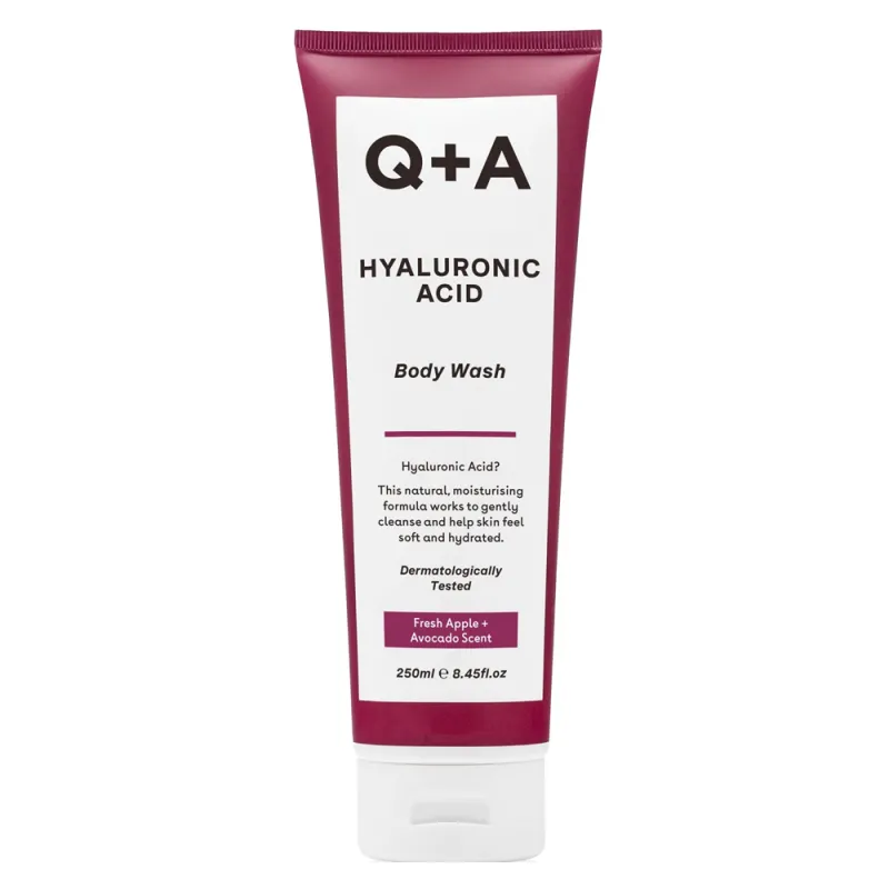 Q+A Hyaluronic Acid nettoyant corps 250ml