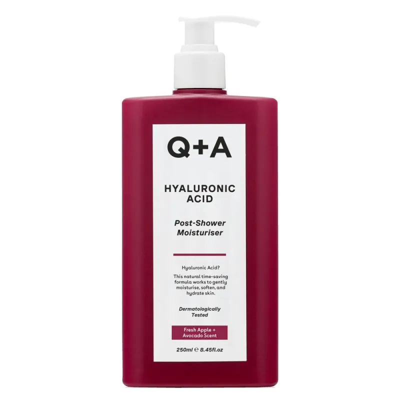 Q+A Hyaluronic Acid Post-Shower Moisturiser 250ml