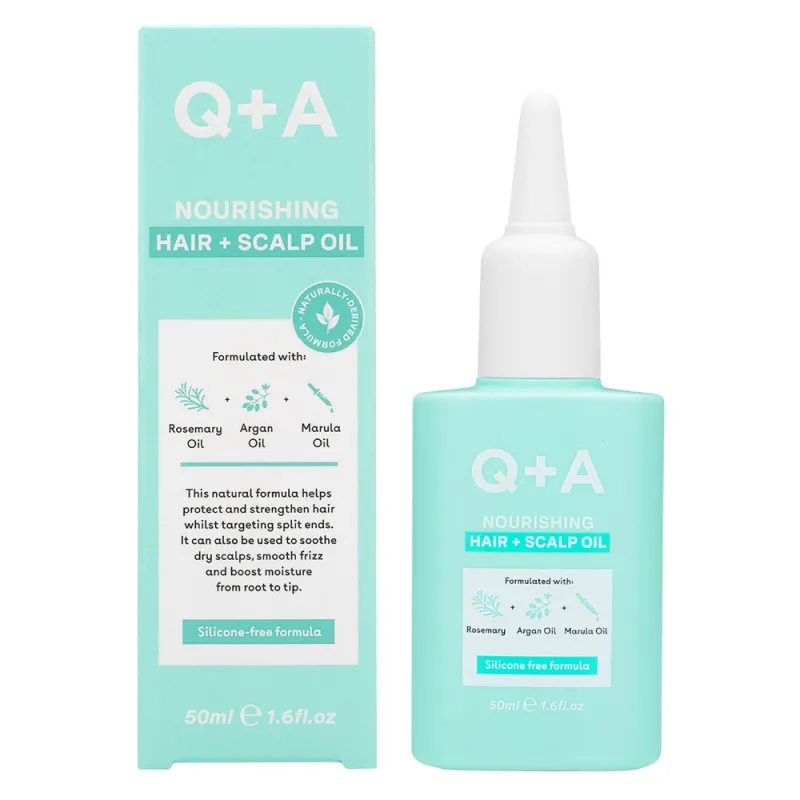 Q+A Nourishing Hair + Scalp oil 50ml