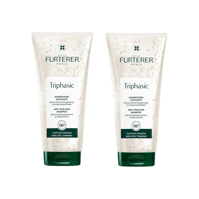 René Furterer Triphasic shampooing anti-chute lot de 2x200ml