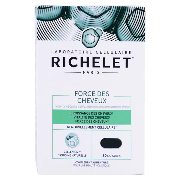 RICHELET FORCE DES CHEVEUX 30 CAPSULES