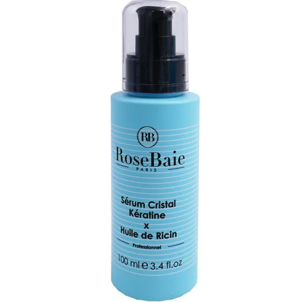 ROSE BAIE SERUM CRISTAL KERATINE & HUILE DE RICIN 100ML