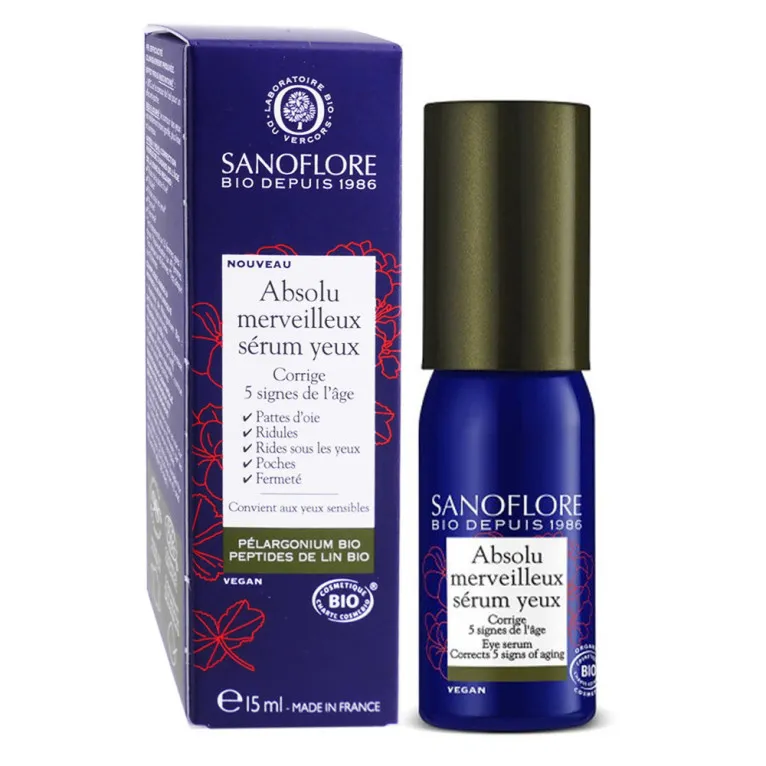 SANOFLORE BIO ABSOLU MERVEILLEUX SERUM YEUX 15ML