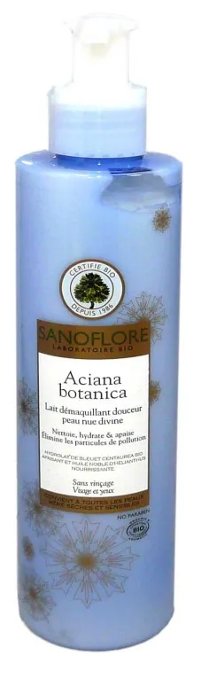 SANOFLORE ACIANA BOTANICA LAIT DEMAQUILLANT 200ML