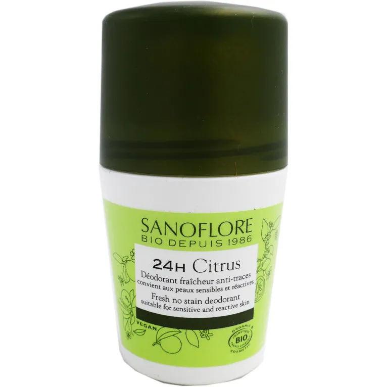 SANOFLORE 24H CITRUS DEODORANT BIO 50ML