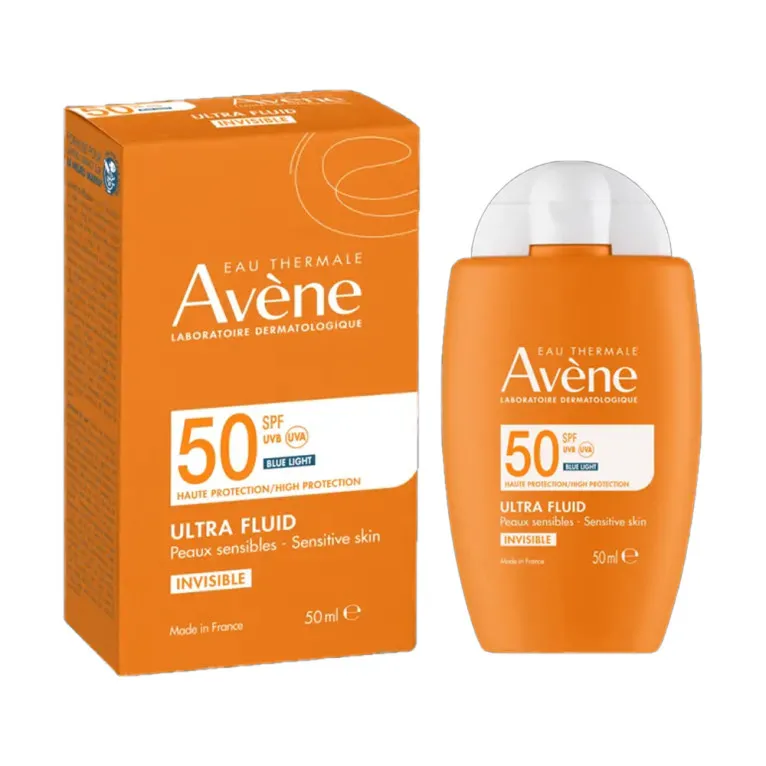 AVENE ULTRA FLUID INVISIBLE PEAUX SENSIBLES SPF50 50ML
